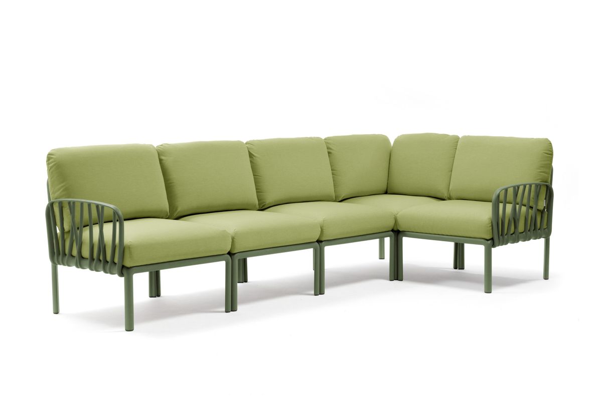 Nardi Komodo midtmodul m/puter - agavegrønn/avocadogrønn