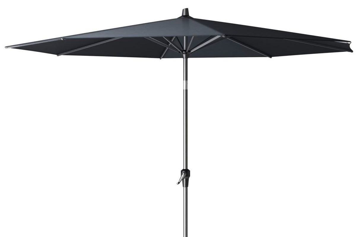 Platinum Riva parasoll Ø300 cm m/sveiv - sort
