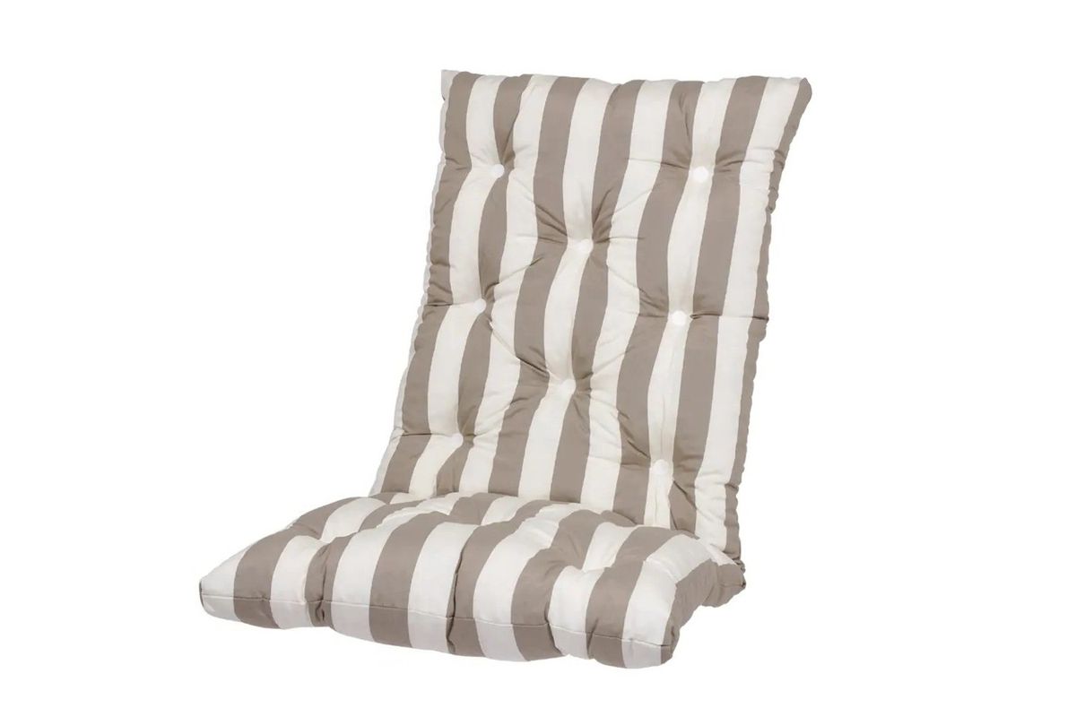 Flock Høy putesett for hammock - design Taupe stripes, 3 puter 