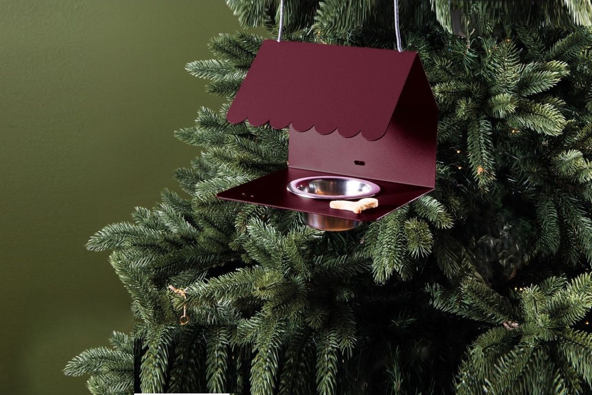 Fermob Picoti fuglebrett - cherryrød