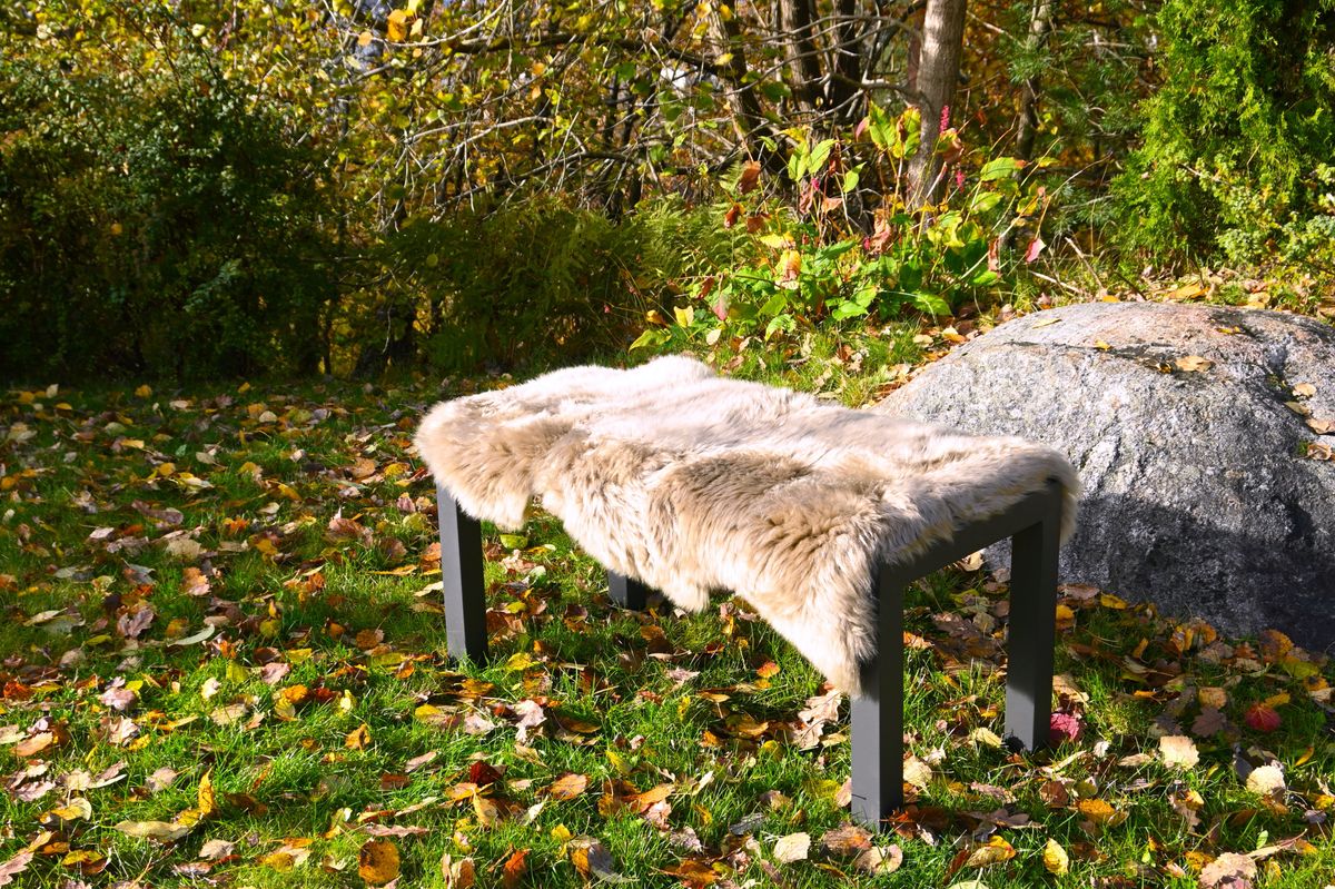 Skinnwille Gently saueskinn - beige