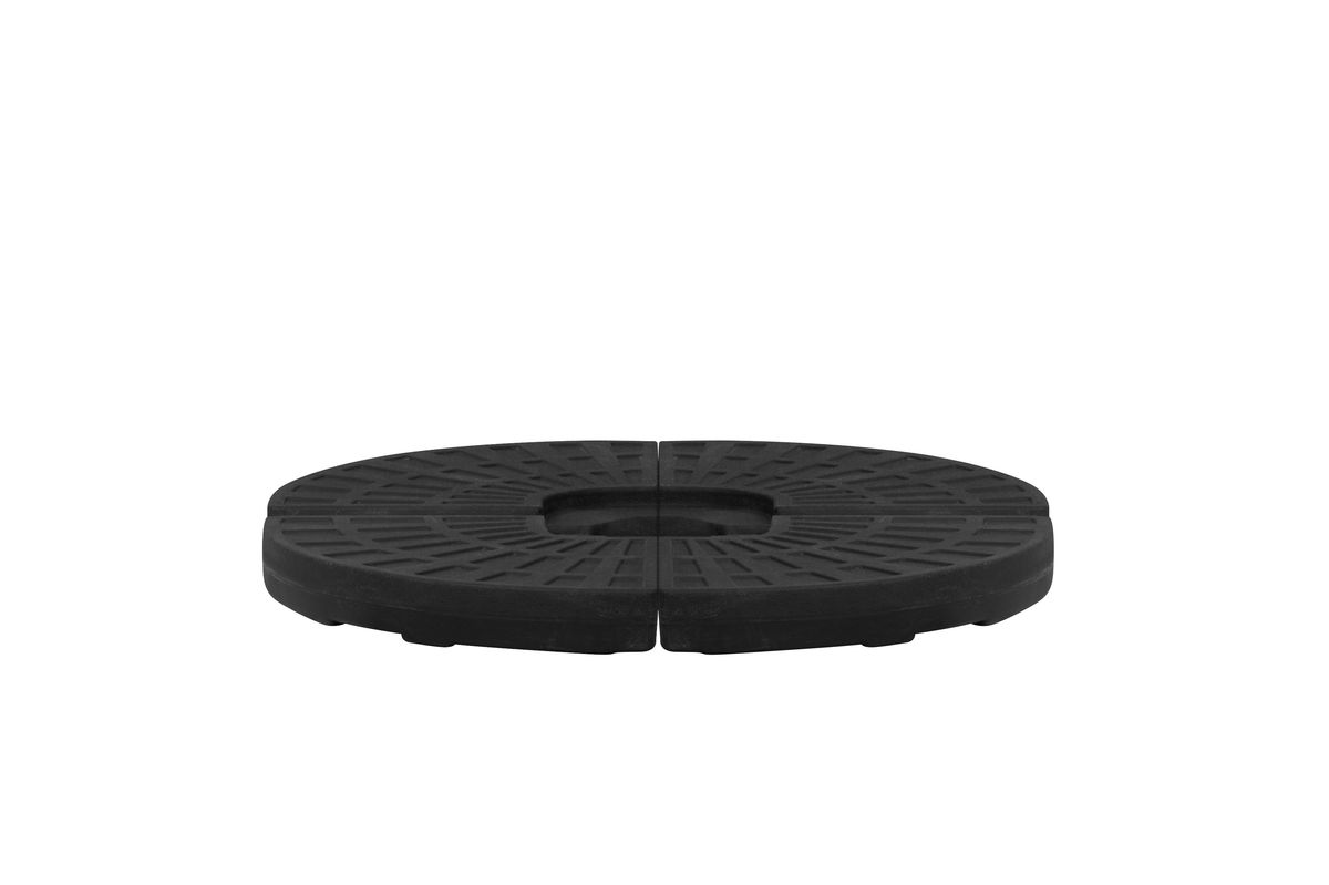 Plaston 23 kg parasollvekt for kryssfot - sort