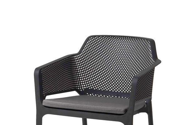 Hovedbilde Nardi Net spisestolpute - design Stengrå
