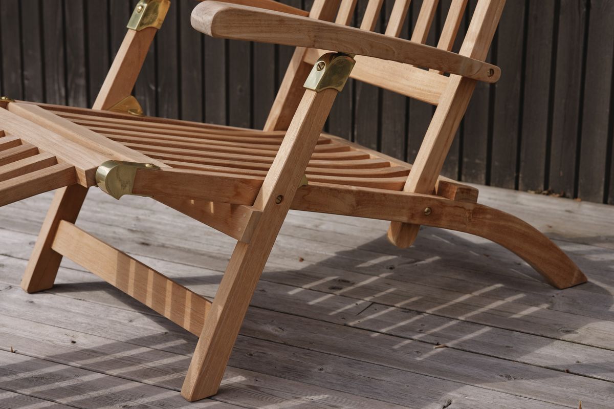 Jackson dekkstol - teak