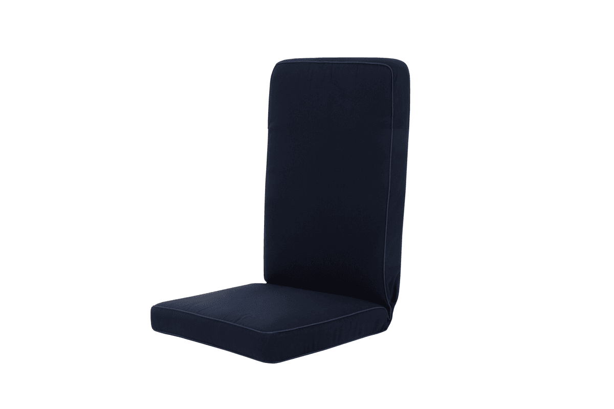 Nymark Høy hammock putesett - design Mørk blå, 3 puter 