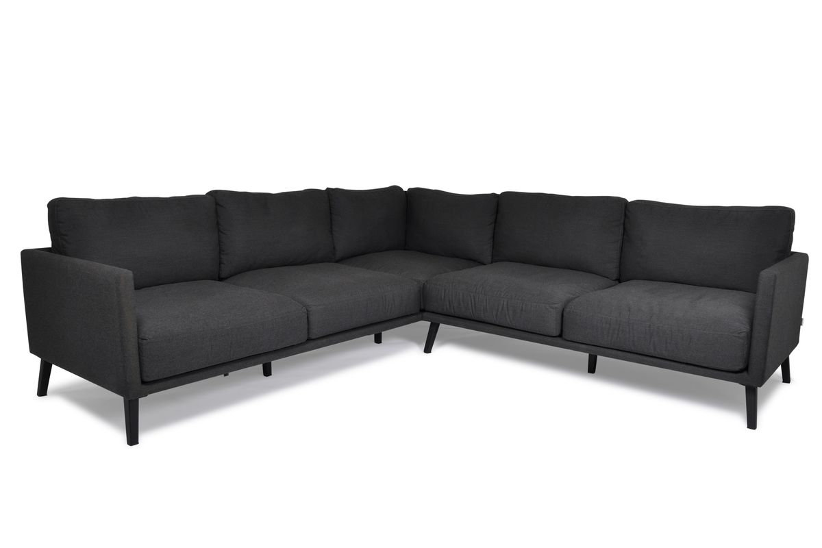 Easy 240 værbestandig hjørnesofa - sotgrå