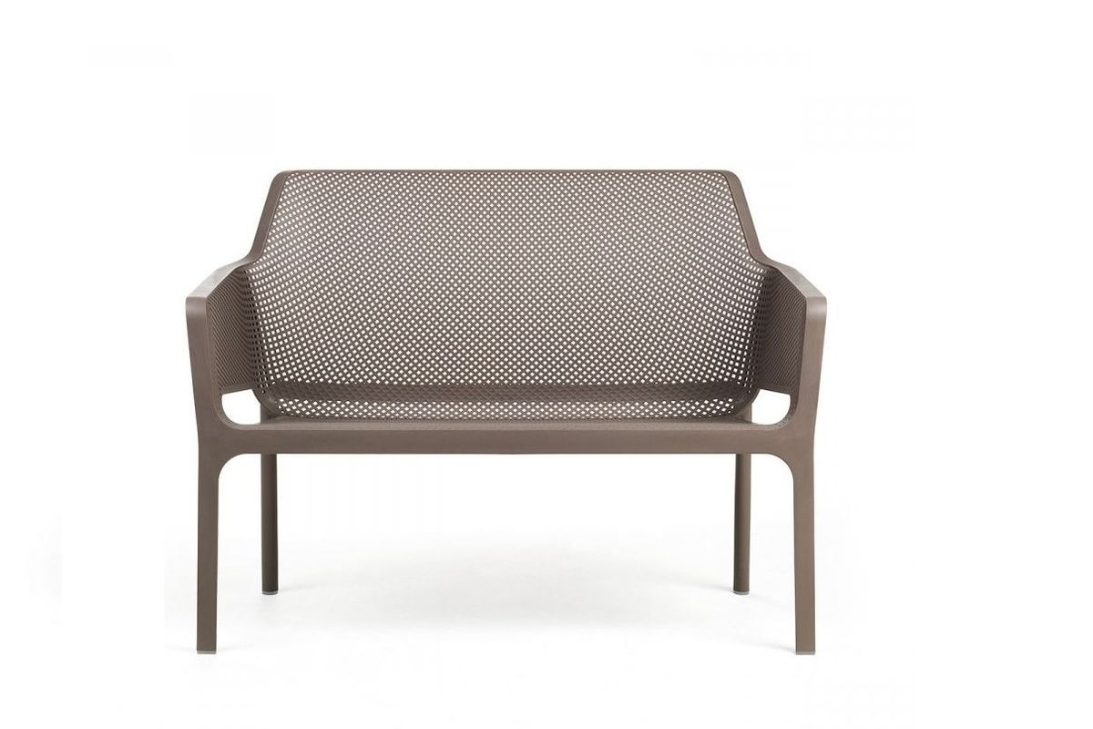 Nardi Net sett 2+1+1+bord - gråbeige
