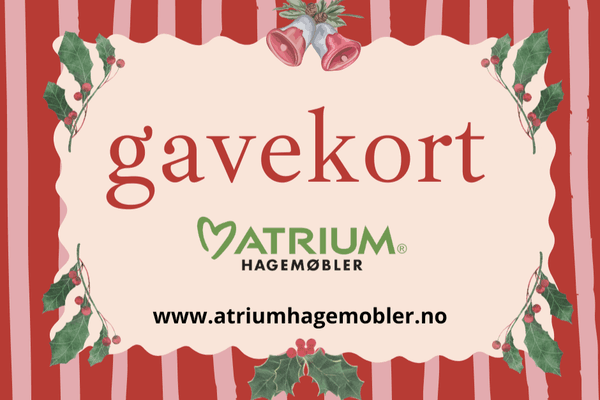 Hovedbilde Gavekort - Atrium hagemøbler