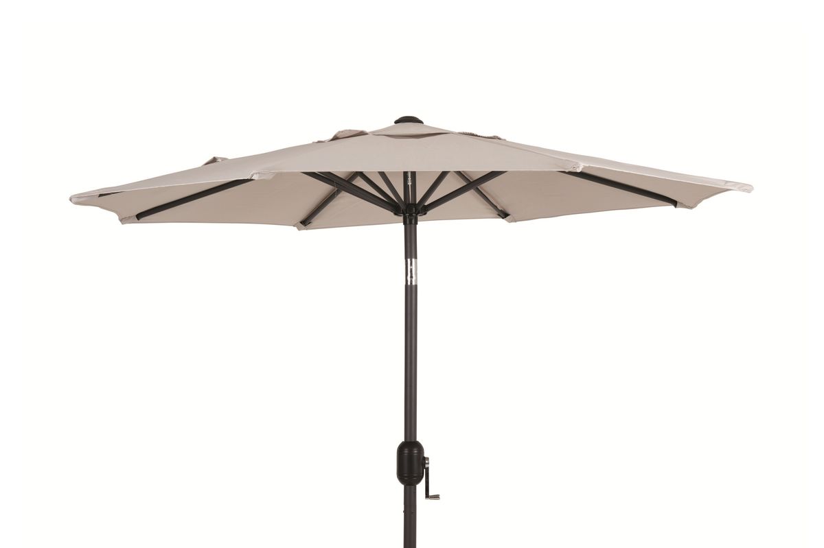 Cambre parasoll Ø200 cm m/sveiv - beige