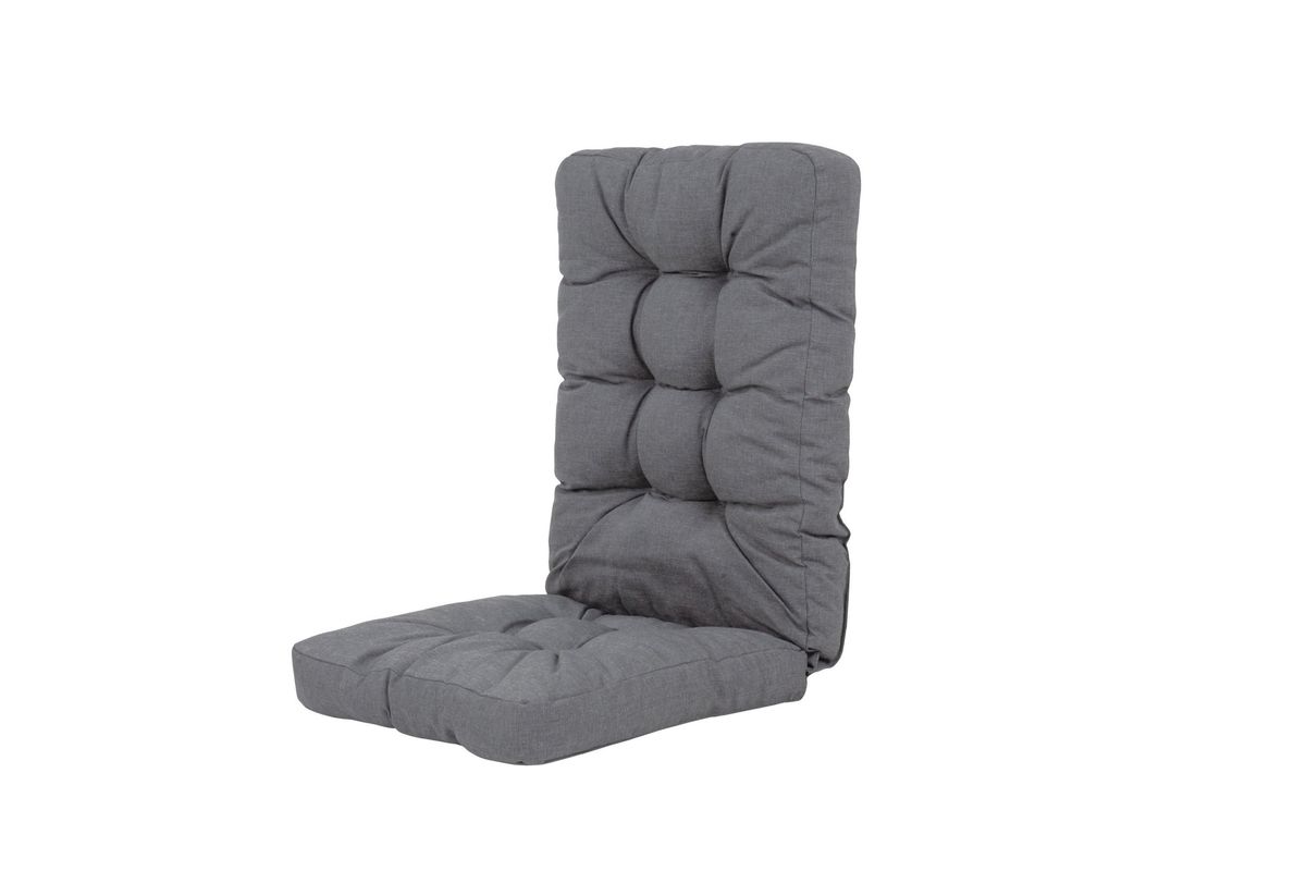 Allround Flock putesett til hvilestolsett - design Fibergrå, 4 puter