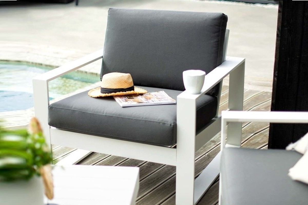 Vinci 77 putetrekk sett 2+1+1 - design Antrasittgrå, 8 putetrekk