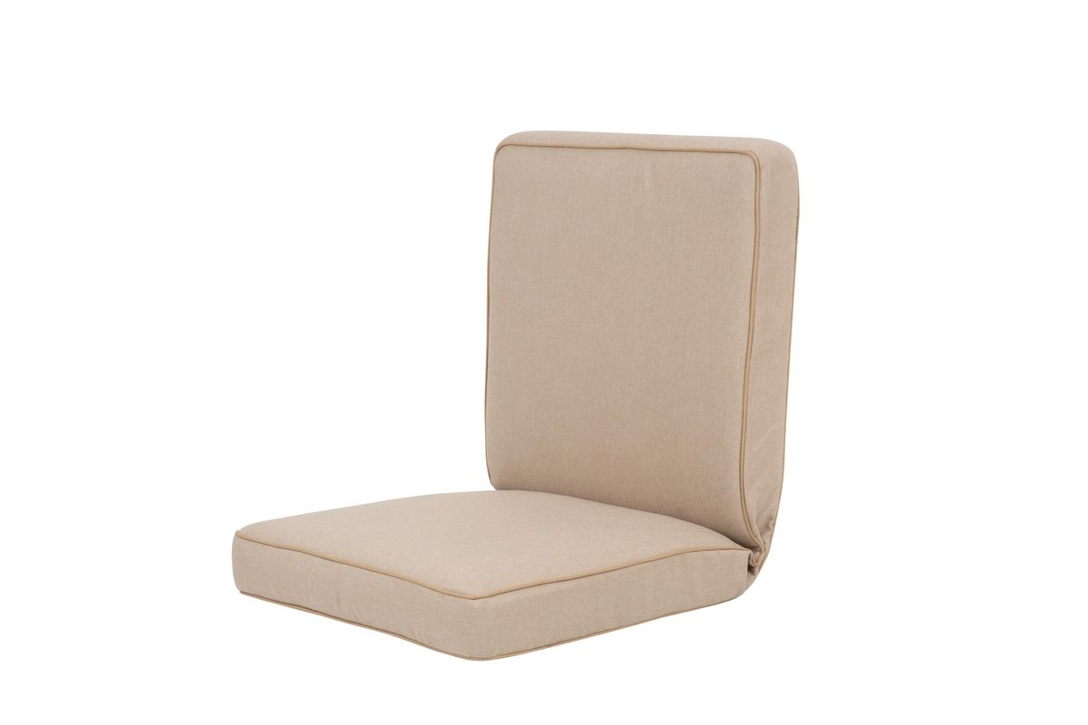 Nymark Medium putesett 3+1+1 - design Naturbeige, 5 puter 