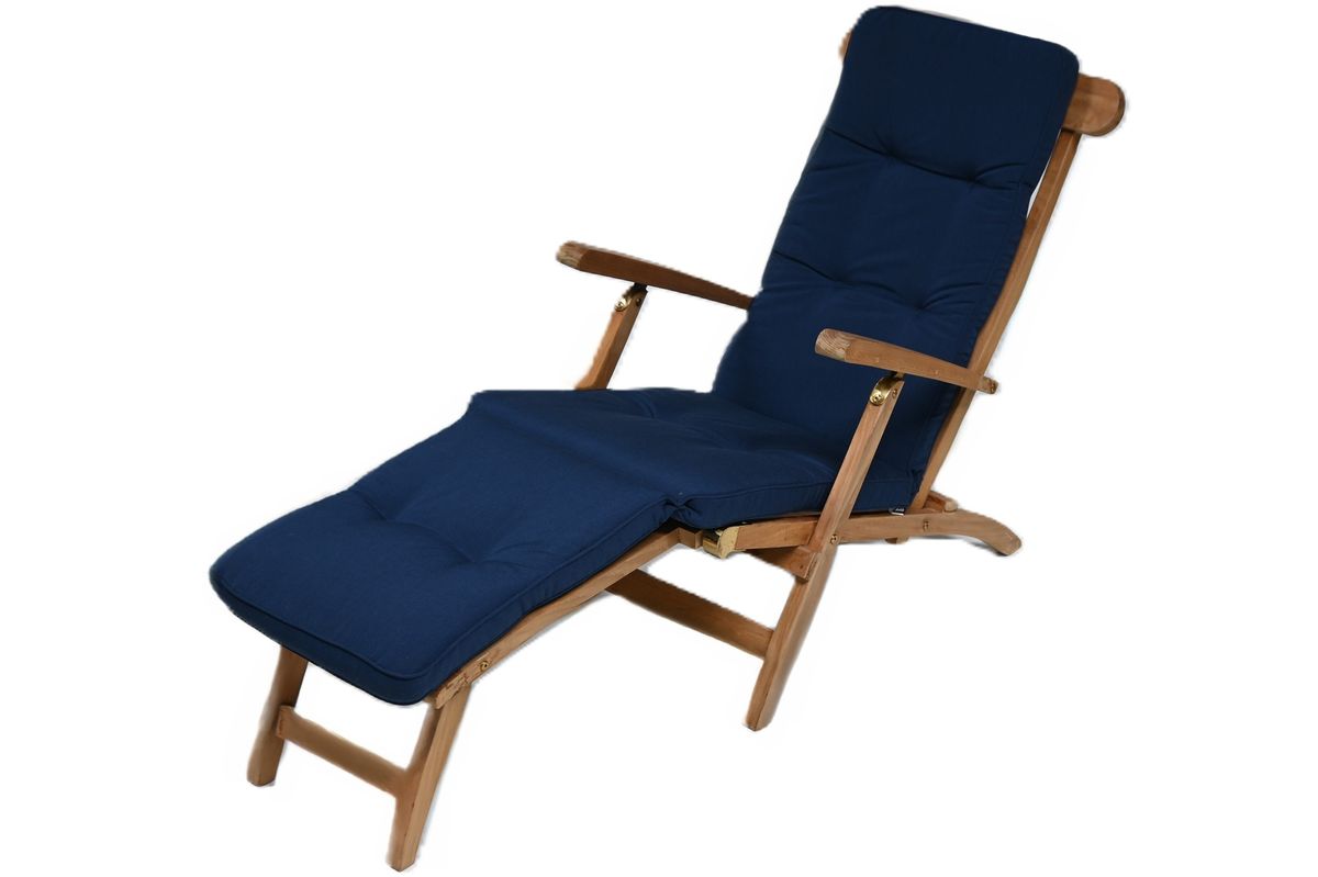 Iduna dekkstolpute - design Dongeriblå