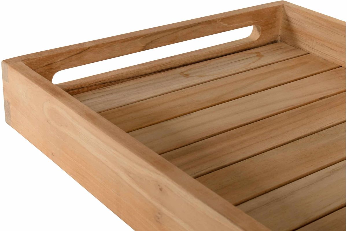Deco serveringsbrett 60x40 cm - teak